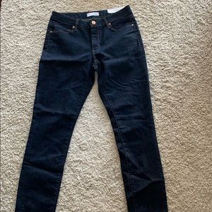 LOFT Dark Wash Skinny Jeans Size 27 NWT